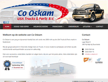 Tablet Screenshot of co-oskam.nl